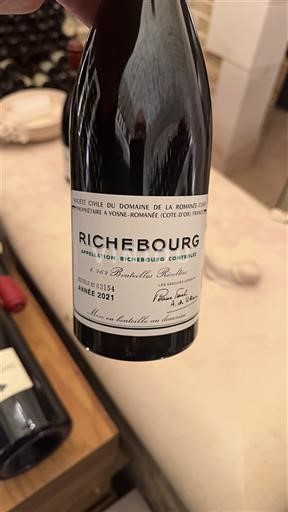 Borgogna Richebourg Grand Cru Domaine La Romanée-Conti 2021