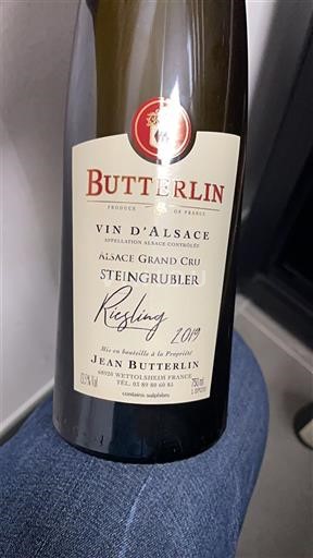 Alsace Ikke specificeret Grand Cru Jean Butterlin Steingrubler 2019