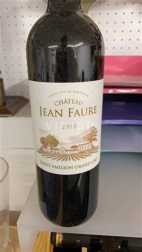Bordeaux Saint-Émilion Grand Cru Grand Cru Château Jean Faure 2010