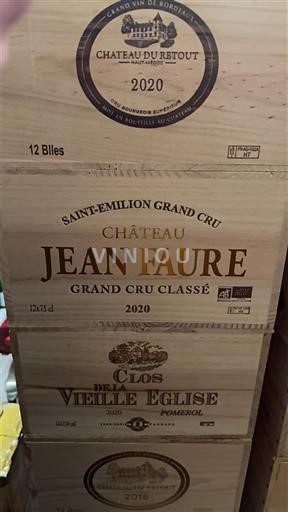 Bordeaux Saint-Émilion Grand Cru Grand Cru Classé Château Jean Faure 2020
