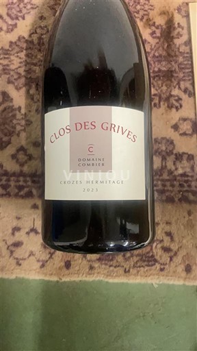 Rhône Valley Crozes-Hermitage Domaine Combier Clos des Grives 2021