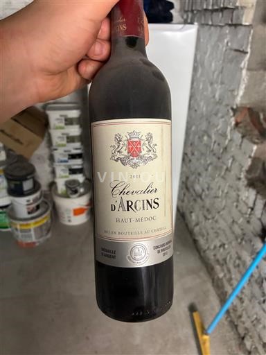 Bordeaux Haut-Médoc Chevalier Arcins 2011