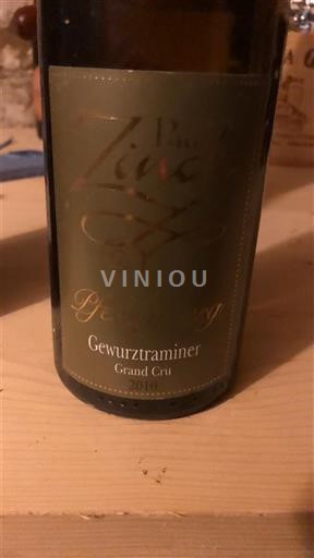 Alsace Pinot noir Domaine Paul Zinck 2014
