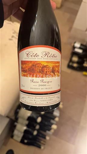 Rhône-dalen Côte-rôtie Pierre Gaillard Rose Pourpre 2000