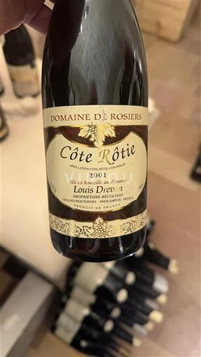 Thung lũng Rhône Côte-rôtie Domaine Des Rosiers 2001