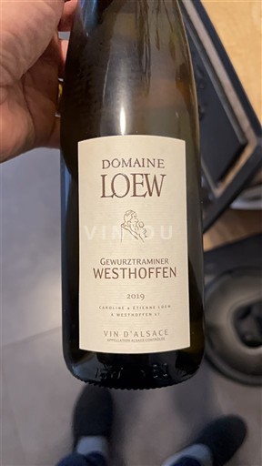 Alsacia Domaine Loew Westhoffen 2019