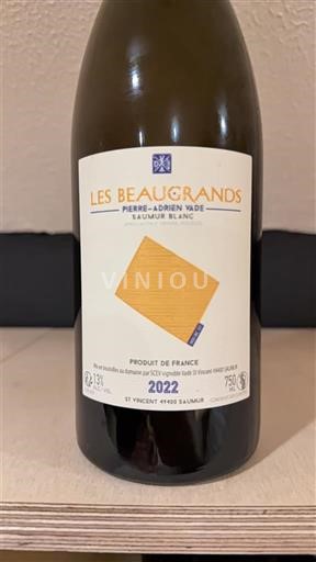 Loiren laakso Saumur Pierre-Adrien Vadé Les Beaugrands 2022
