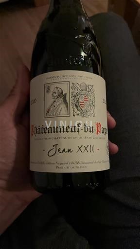 Rona dolina Châteauneuf-du-Pape Jean XXII 2020