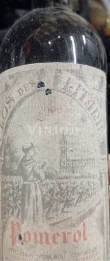 Bordéus Pomerol Clos des Litanies 2006