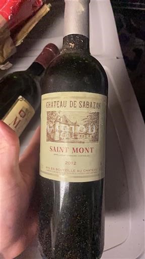 Jihozápad Saint-Mont Château Sabazan 2012