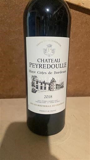 Burdeos Blaye-Côtes de Burdeos Château Peyredoulle 2018
