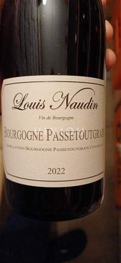 Bourgondië Bourgogne-passetoutgrain Louis Naudin 2022