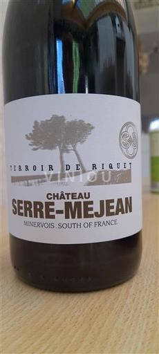 Languedoc Minervois Château Serre-Mejean Terroir de Riquet 2022