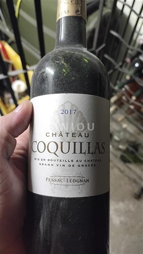 Bordeaux Pessac-Léognan Château Coquillas 2017