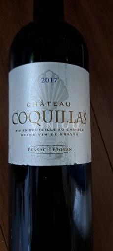 Bordeaux Pessac-Léognan Château Coquillas 2017