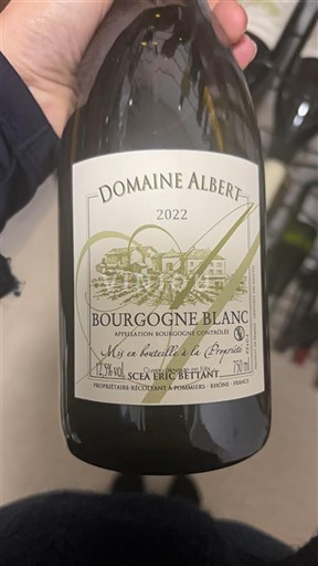 Burgund Nicht spezifiziert Domaine Albert 2022