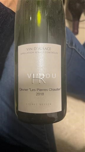 Alsace Lionel Heitz Clevnier Les Pierres Chaudes 2018