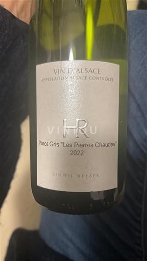 Alsace Lionel Roussel Les Pierres Chaudes 2022