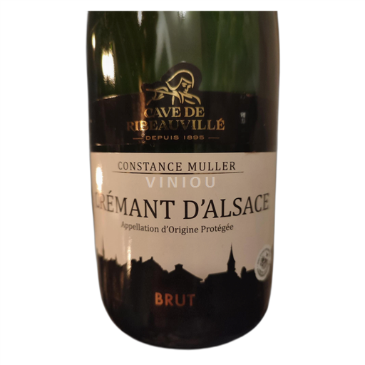 Alsace Crémant d'Alsace Cave de Ribeauvillé Constance Muller Icke årgångsbetecknad