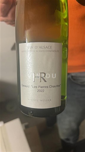 Alsacia Lionel Reyser Gewurz 'Les Pierres Chaudes' 2022