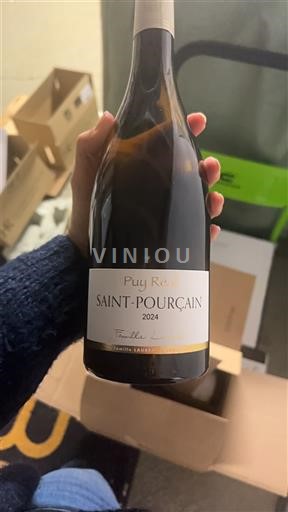 Viner Rouge sec Puy Redon 2024 Frankrike Loiredalen Saint-Pourçain AOC