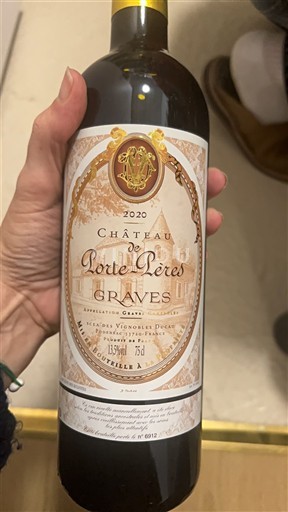 Bordeaux Graves Château Porte-Lérès 2020