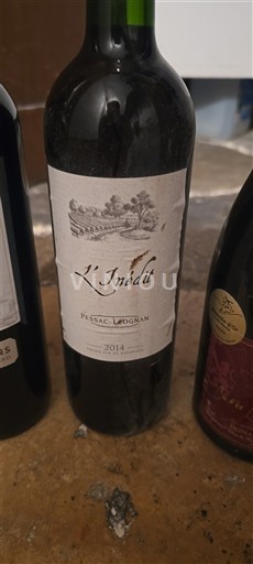 Burdeos Pessac-Léognan Château Haut-Lagrange L'Inédit 2014