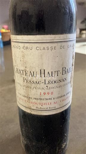 Burdeos Pessac-Léognan Grand Cru Château Haut-Bailly 1990