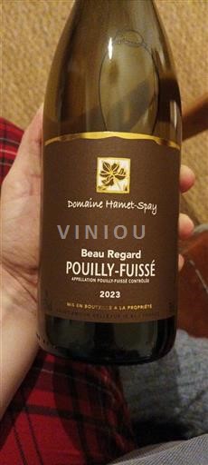 Burgundi Pouilly-fuissé Domaine Hamet-Spay Beau Regard 2023