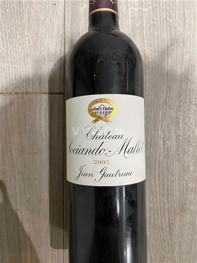 Bordeaux Haut-Médoc Sociando-Mallet 2003