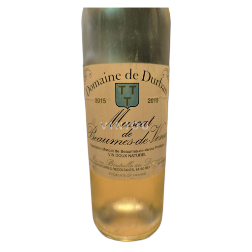 Valle del Rodano Moscato di Beaumes-de-Venise Domaine de Durban 2015