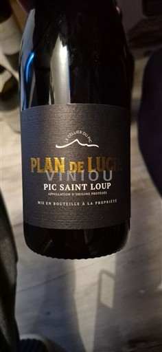 Langvedok Pic-saint-loup Cellier du Pic Plan de Lucile 2021