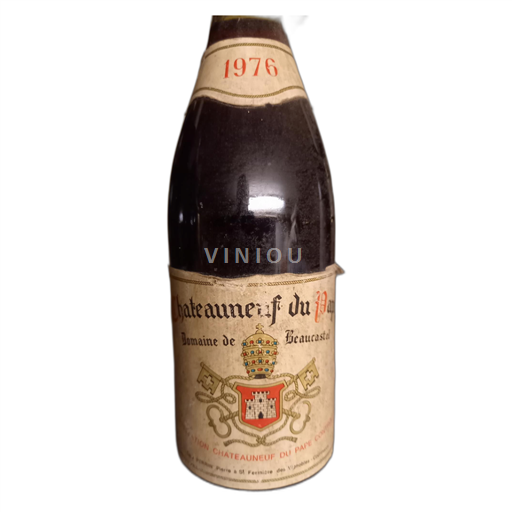 Thung lũng Rhône Châteauneuf-du-pape Domaine de Beaucastel 1976