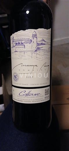 Roussillon Collioure Domaine Manya Puig 2024