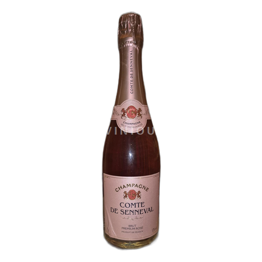 Champaña Champán Comte de Senneval Brut Premium Rosé Sin añada
