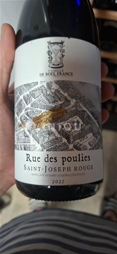 Rhône Valley Saint Joseph Famille De Boel France Rue des poulies 2022