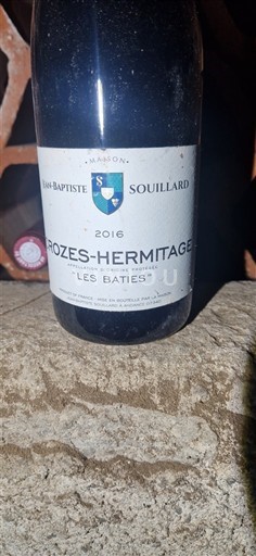 Thung lũng Rhône Crozes-hermitage Jean-Baptiste Souillard Les Baties 2016