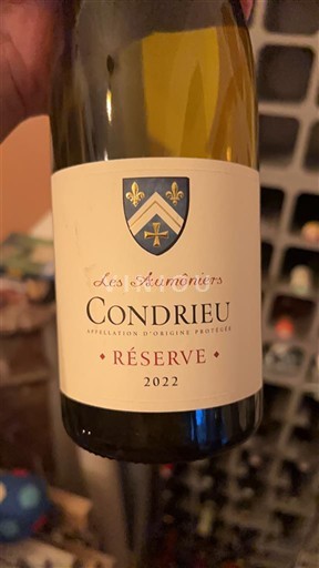 Valle del Ródano Condrieu Les Aumôniers Réserve 2022