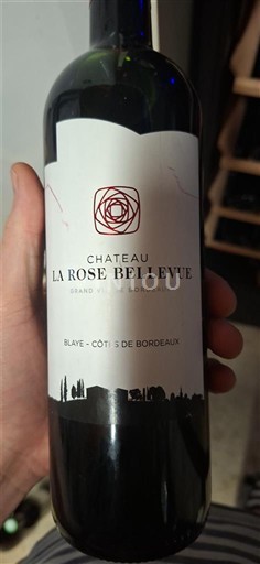 Bordeaux Blaye-Côtes-de-Bordeaux Château La Rose Bellevue Icke årgångsbetecknad