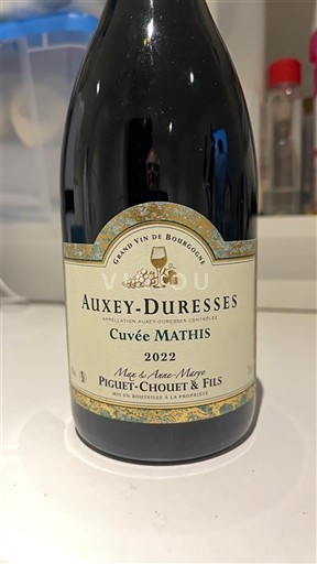 Bourgondië Auxey-Duresses Domaine Piguet-Chouet & Fils Mathis 2022