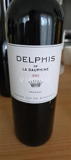 Bordeaux Fronsac Château La Dauphine Delphis de La Dauphine 2021