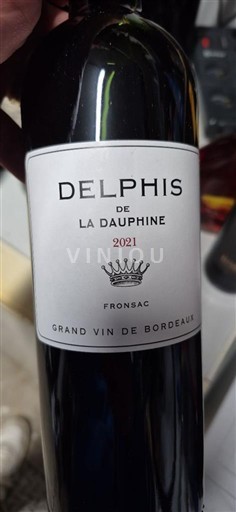 Burdeos Fronsac Château La Dauphine Delphis de La Dauphine 2021