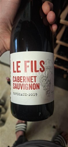 Bordeaux Le Fils Cabernet Sauvignon 2019