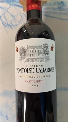 Bordeaux Haut-Médoc Château Pontoise Cabarrus 2022
