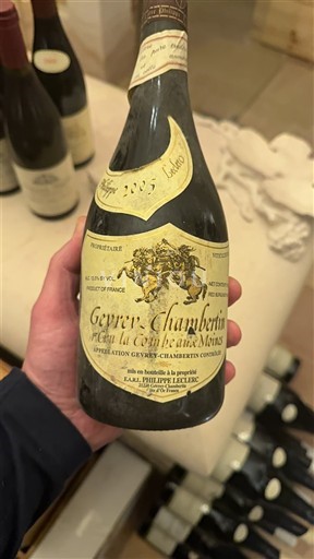 Bourgogne Gevrey-chambertin Premier Cru Domaine Philippe Leclerc La Combe aux Moines 2005