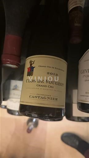 Burgundy Clos-de-Vougeot Grand Cru Domaine Castagnier 2012
