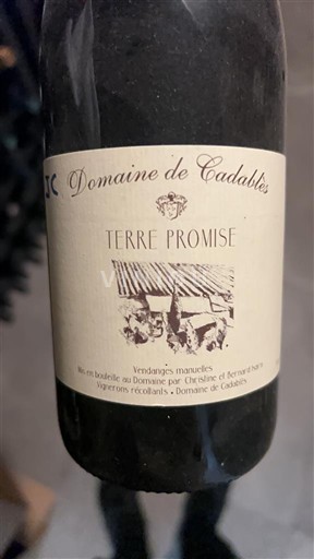 Languedoc Unspecified Domaine Cadablès Terre Promise 2015