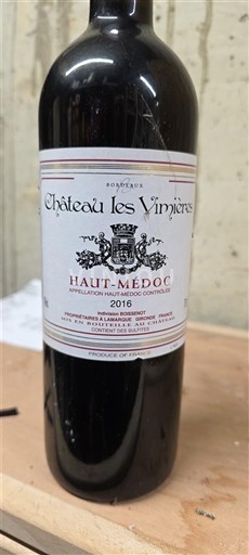 Bordeaux Haut-Médoc Château Les Vimierès 2016
