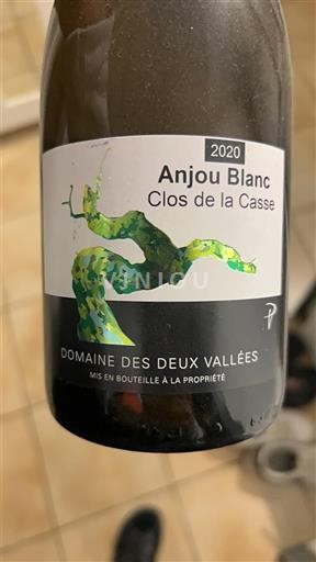Vale do Loire Anjou Domaine Des Deux Vallées Clos de la Casse 2020