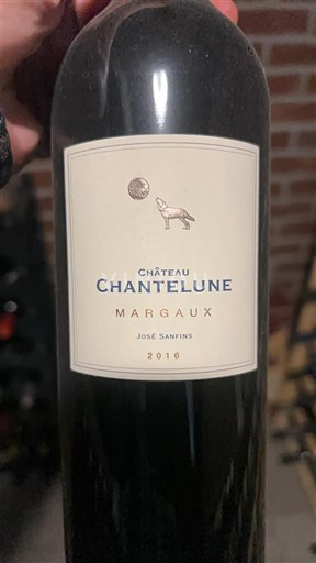 Bordeaux Margaux Château Chantelune 2016